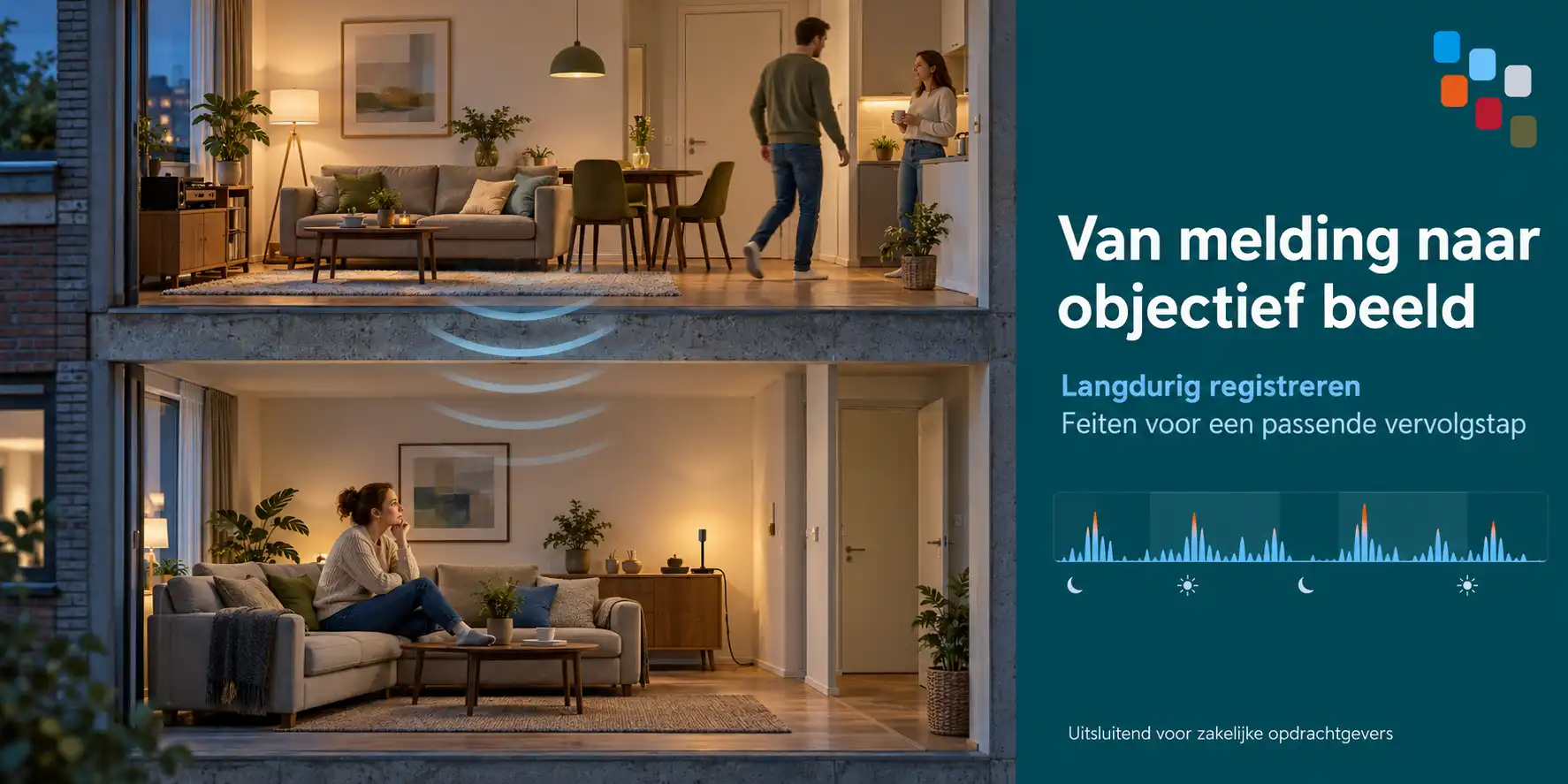 Geluidsoverlast in woningen: objectief inzicht in aard, omvang en oorzaak van geluidshinder